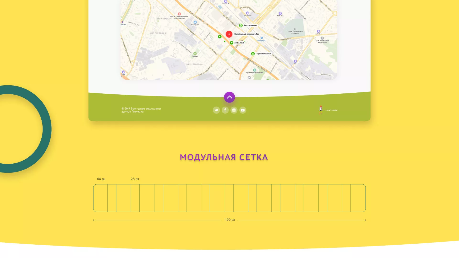 Разработка сайта детского активити-клуба «Домик гномика» в Саяногорске