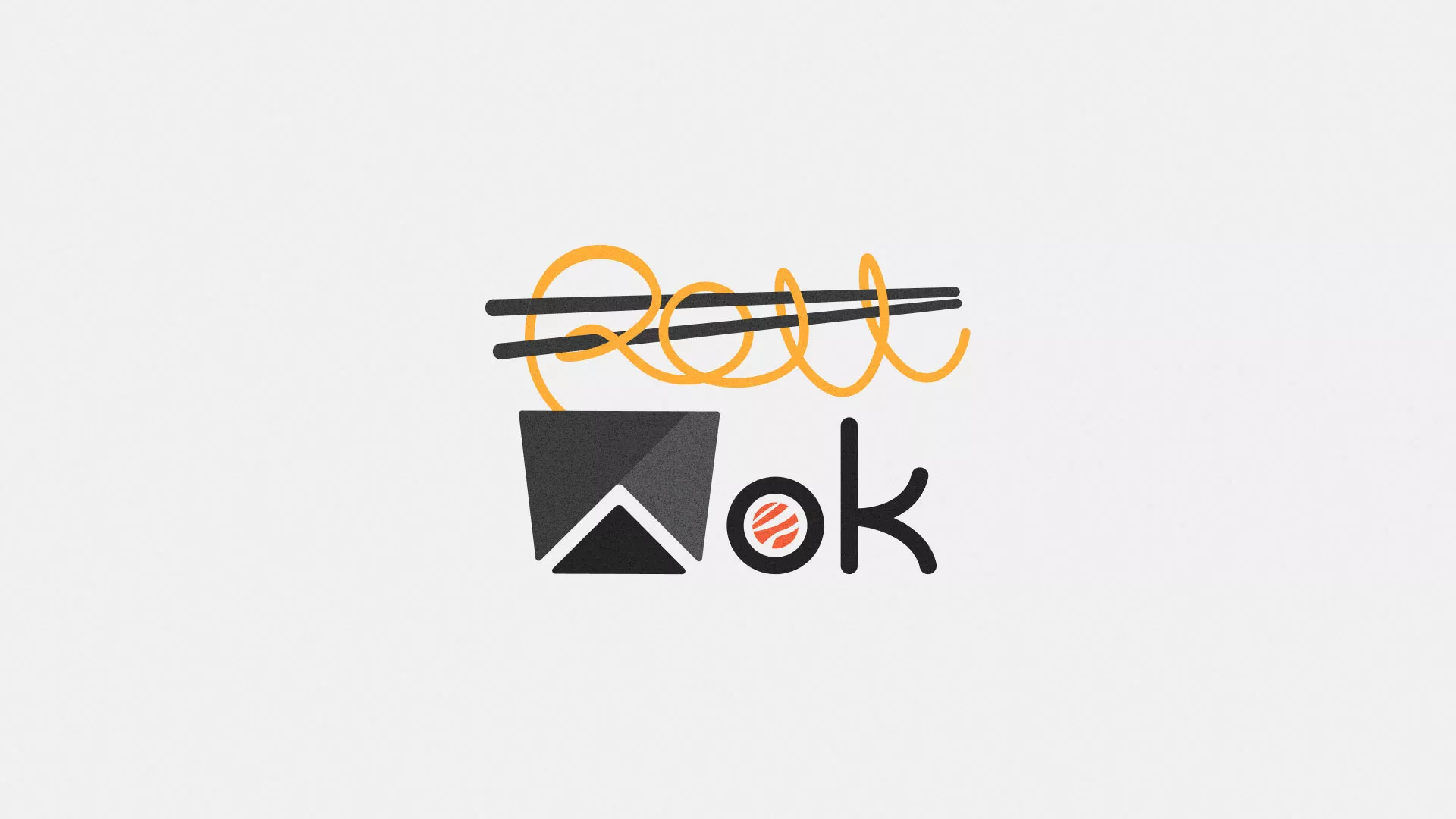 Разработка логотипа в Саяногорске для суши-бара «Roll Wok Club» Разработка логотипа в Саяногорске для суши-бара «Roll Wok Club»