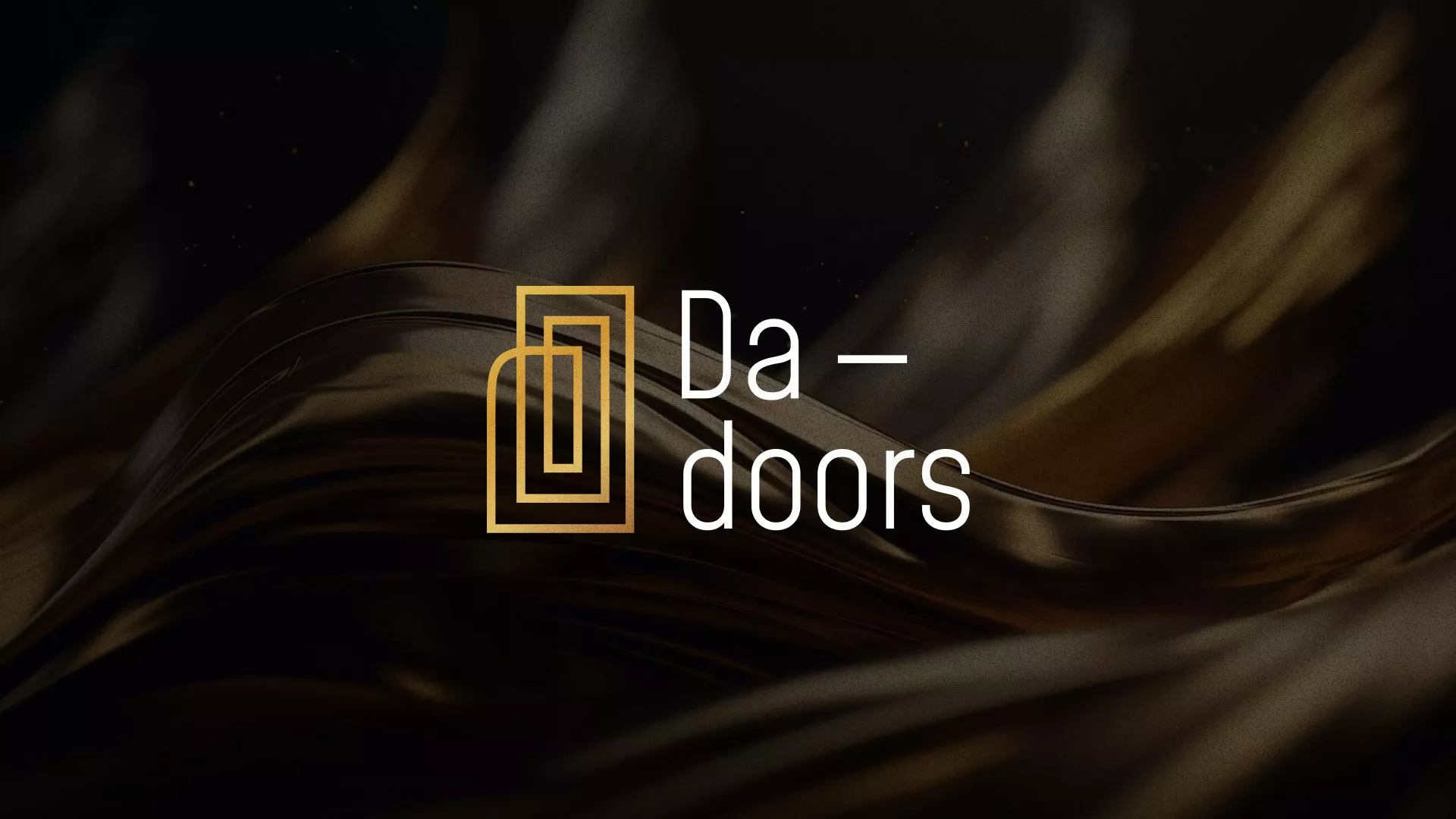 Разработка логотипа для компании «DA-DOORS» в Саяногорске